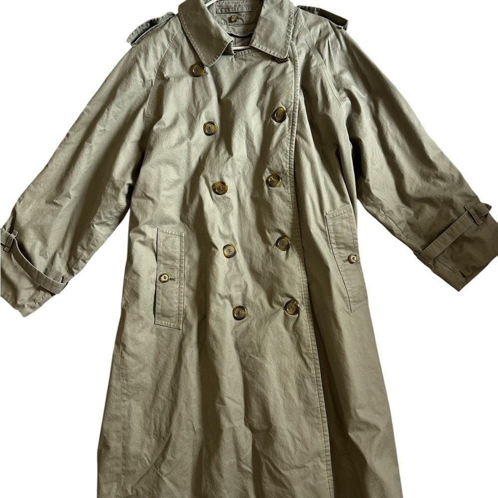 Vintage Burberry Trench Men Coat Classic
